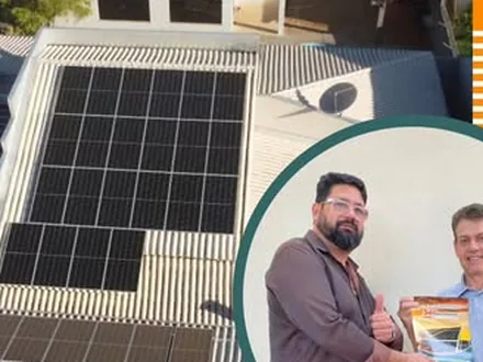 Sistema fotovoltaico em estabelecimento comercial